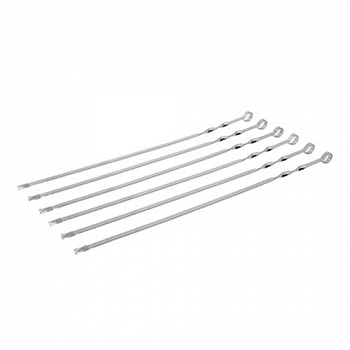 Набор плоских шампуров 60 см 6 шт в чехле Boyscout