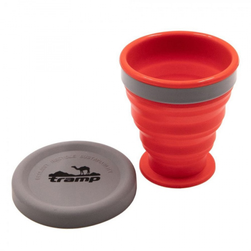 Стакан Tramp силиконовый 200мл. (терракотовый)