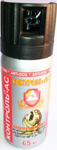Средство защиты Контроль-АС от агресс живот струйно-аэрозольный 65мл