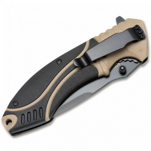 Нож BK01RY307 Advance Desert Pro - складной, чёрно-песочная пластиковая рук-ть, Нож BK01RY307 Advance Desert Pro - складной, чёрно-песочная пластиковая рук-ть,