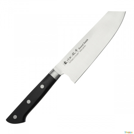 Нож кухонный Сантоку(Bunka) Satake "StainlessBolster" 170мм, 803-687