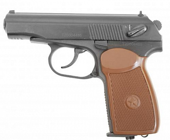 Пистолет пневм. МР-654К с обновленной рукояткой (черная)