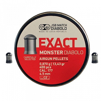 Пуля JSB Exact monster diablo к.4,5 1уп/400 шт