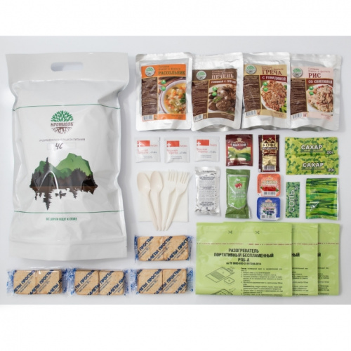 Рацион питания №4 в пакете