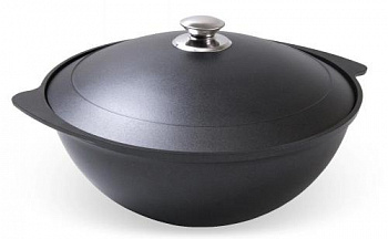 Казан традиция с антипригарным покрытием 4,5л с крышкой Kukmara к45а