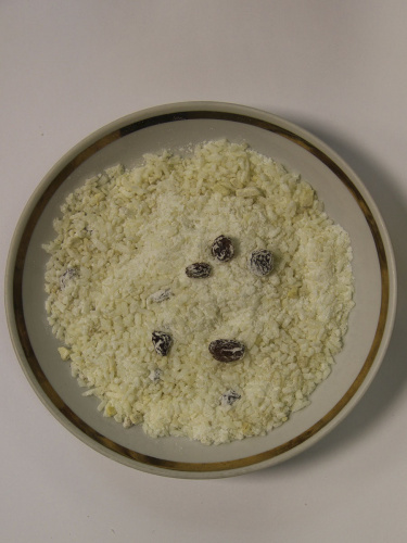 Рисовая каша с бананом, медом и сливками, 75 г