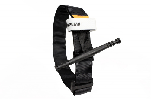 Турникет (жгут-турникет) кровоостанавливающий Pufgun, маркер в комплекте, чёрный