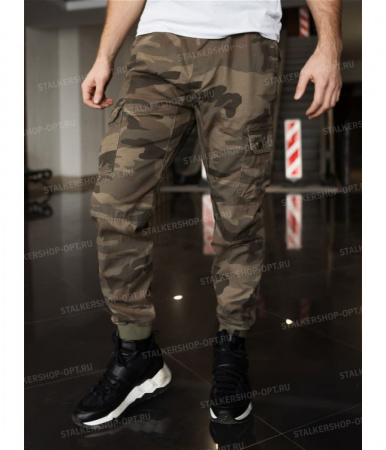 БРЮКИ STALKER MILITARY STRIDE, WOODLAND