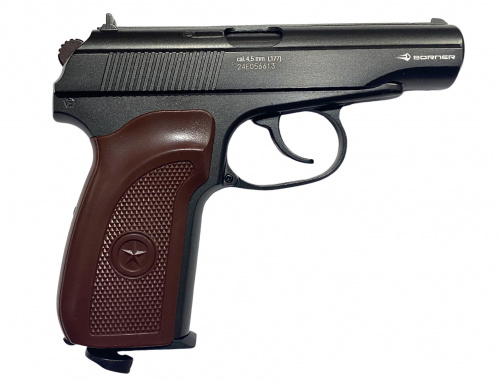 Пистолет пневм. BORNER PM49 к.4,5мм ( Турция)