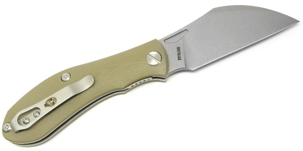 Нож складной "TSARAP" D2 steel (tan handle)