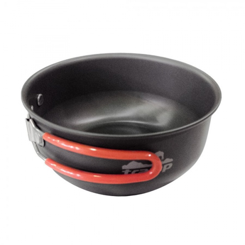 Тарелка алюминиевая Tramp со скл. ручками 600мл. (600 мл.)