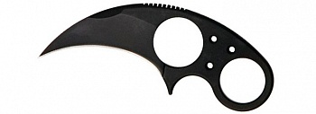 Нож BB_SS Hawk Black - , клинок черный 2.38'', сталь D2 Нож BB_SS Hawk Black - , клинок черный 2.38'', сталь D2