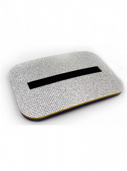 Коврик- сидушка 350*240*15 мм. (металлизированный)