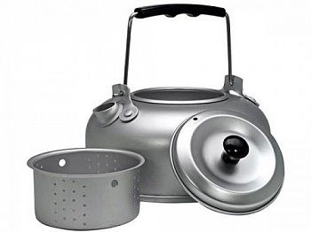 Чайник "Helios" алюм. 1л с ситечком HS-NP 010071-00