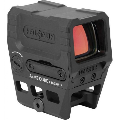 Прицел коллимат Holosun AEMS CORE закрытый, на Picatinny, точка 2 МОА,