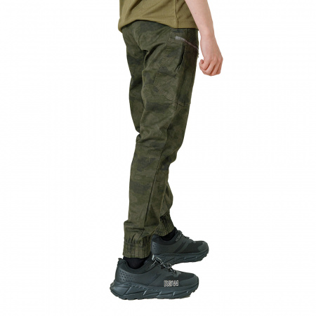 БРЮКИ ЛЕТНИЕ МУЖСКИЕ "КОДАР" (ТЕМНО-ЗЕЛЕНЫЙ КАМУФЛЯЖ)