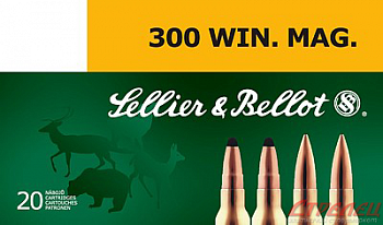 Патрон к.300WinMag 11,7гр PTS Hornady S&B 1уп/20шт