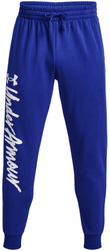 БРЮКИ UA RIVAL FLEECE GRAPHIC JGRS 1379776-400 БРЮКИ UA RIVAL FLEECE GRAPHIC JGRS 1379776-400