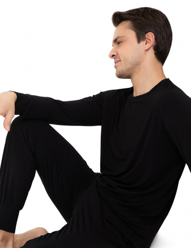 ЛОНГСЛИВ NORVEG BAMBOO ЧЕРНЫЙ