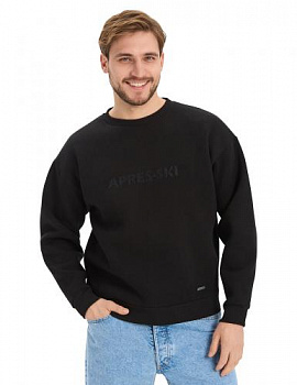 СВИТШОТ NORVEG COTTON ЧЕРНЫЙ