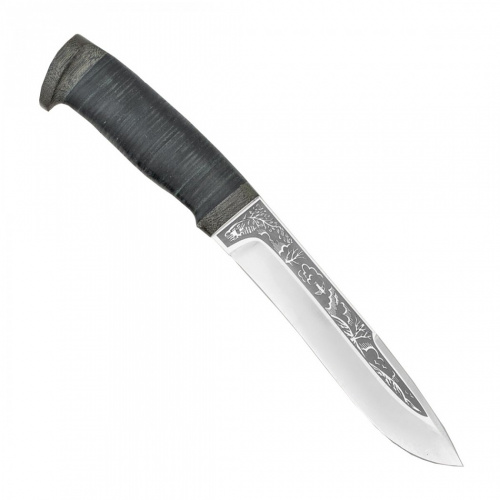 Нож разделочный "Шаман-1" кожа, 95х18