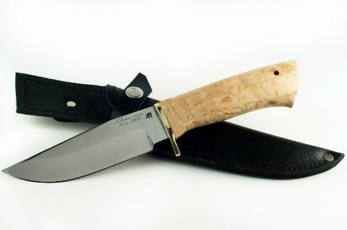 Нож Барсук кован. Х12МФц.м., дюраль,венге