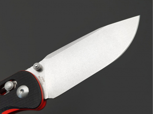 Нож CJ1943-BRE Shale складной, рукоять черн/красн G10,клинок стоунвош, сталь AR-RPM9