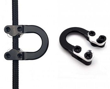 Петля стальная Centershot черная