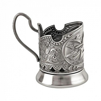 Чайный набор никел. с черн. "Армия"