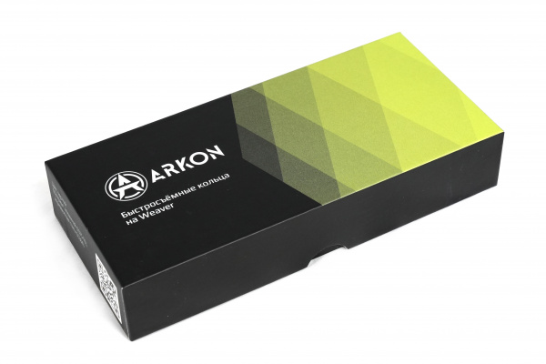 Кольца быстросъемные Arkon weaver 34мм высокие