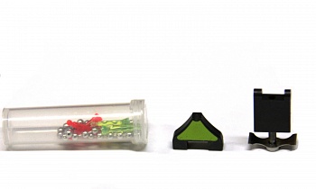 Комплект открытых прицельных приспособлений Blaser R8 (мушка+целик+4светоотр.вст