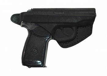 Кобура поясная к ПМ формованная кожаная ПК-5Н