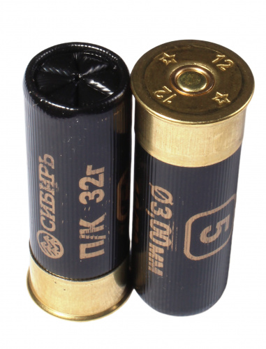 Патрон к.12х70 №5 б/к Сибирь Premium Азот 32г1уп/25шт
