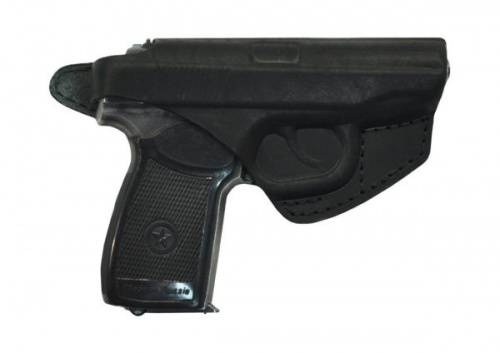 Кобура поясная к ПМ формованная кожаная ПК-5Н