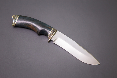 Нож Скиф, ст.VG-10,литье,стаб.орех( кап)