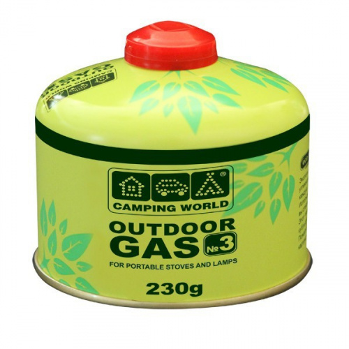 Картридж газовый CW 230г резьбовой