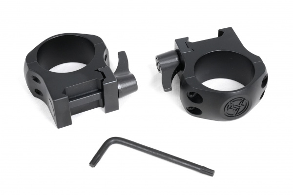 Кольца быстросъемные Arkon weaver 30мм средние