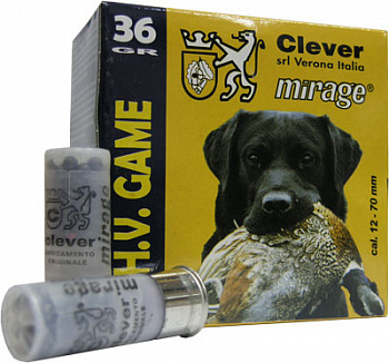 Патрон к.12х70 №4 Clever 1уп/25шт