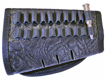 Подсумок на приклад к.7,62 кожаный ПП-8К