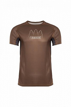 ФУТБОЛКА FINNHUNT MESH T-SHIRT BRONZE