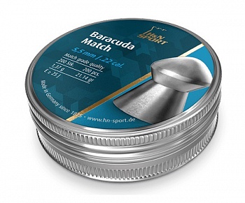 Пули пневм. "H&N Baracuda" кал. 5,5мм,  1,37г  (200 в банке)