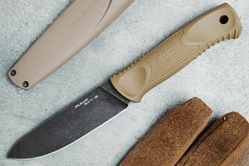 Нож "BAT-B" Black Stonewash, Olive