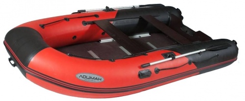 Лодка Лоцман М-310 (киль+слань) черная/красная