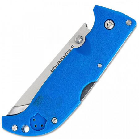 Нож CS_20NPG Finn Wolf Blue - склад., рук-ть синий пластик, клинок AUS 8A