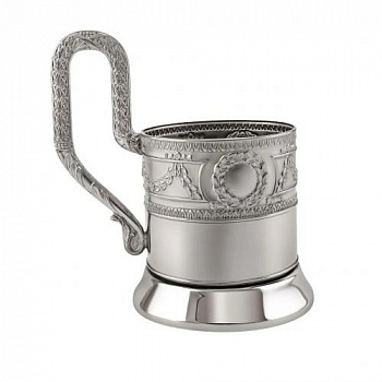 Чайный набор никел. "Русский"