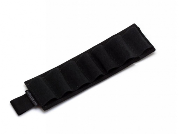 Патронташ съемный 12 калибр  на 7 ячеек (черный)