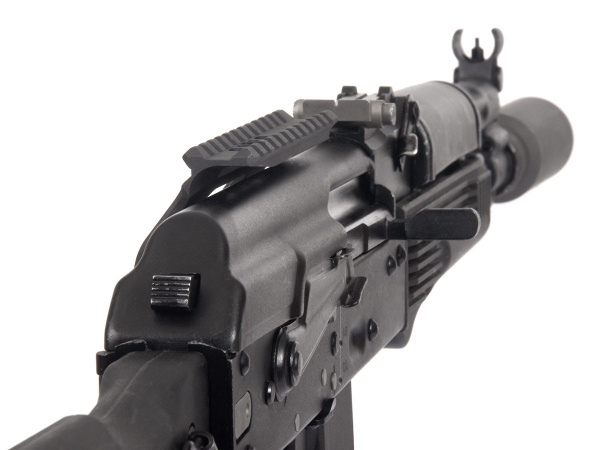 Кронштейн SAG боковой быстросъемный  Picatinny/ACOG для АК TAC , стальн защёлка