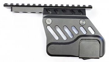 Кронштейн боковой MAK Milmount для оружия Тигр/СВД c верхним основанием picatinn