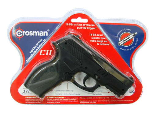 Пистолет пневм. Crosman C11, кал.4,5 мм