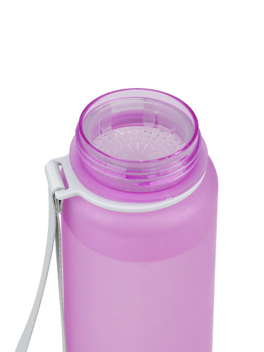 Бутылка тритановая 720-1000 лавандовая матовая, с ситечком